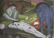 Franz Marc, Shepherds (mk34)